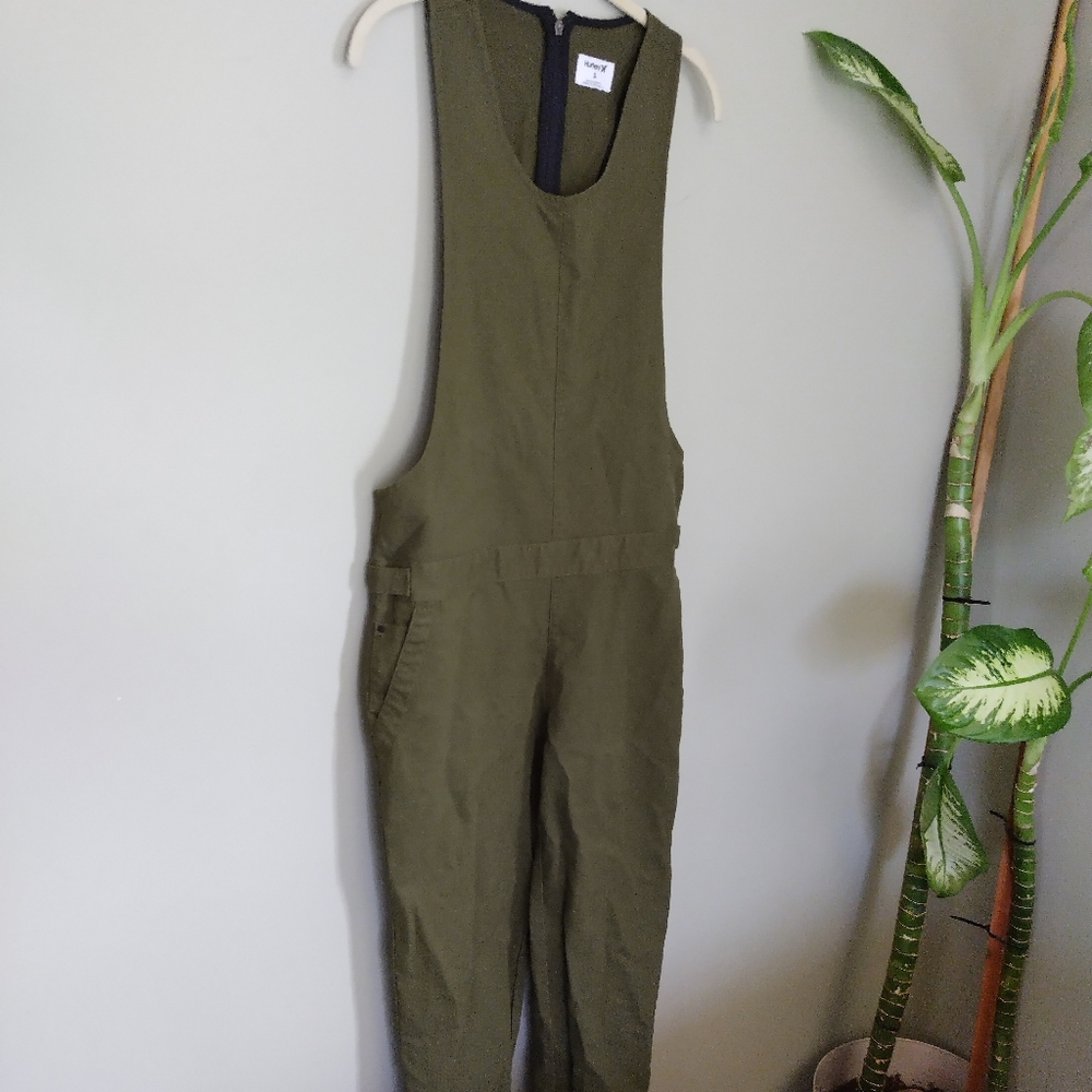 Green Hurley Modernist Jumpsuit Women's Size Small - Picture 10 of 10
